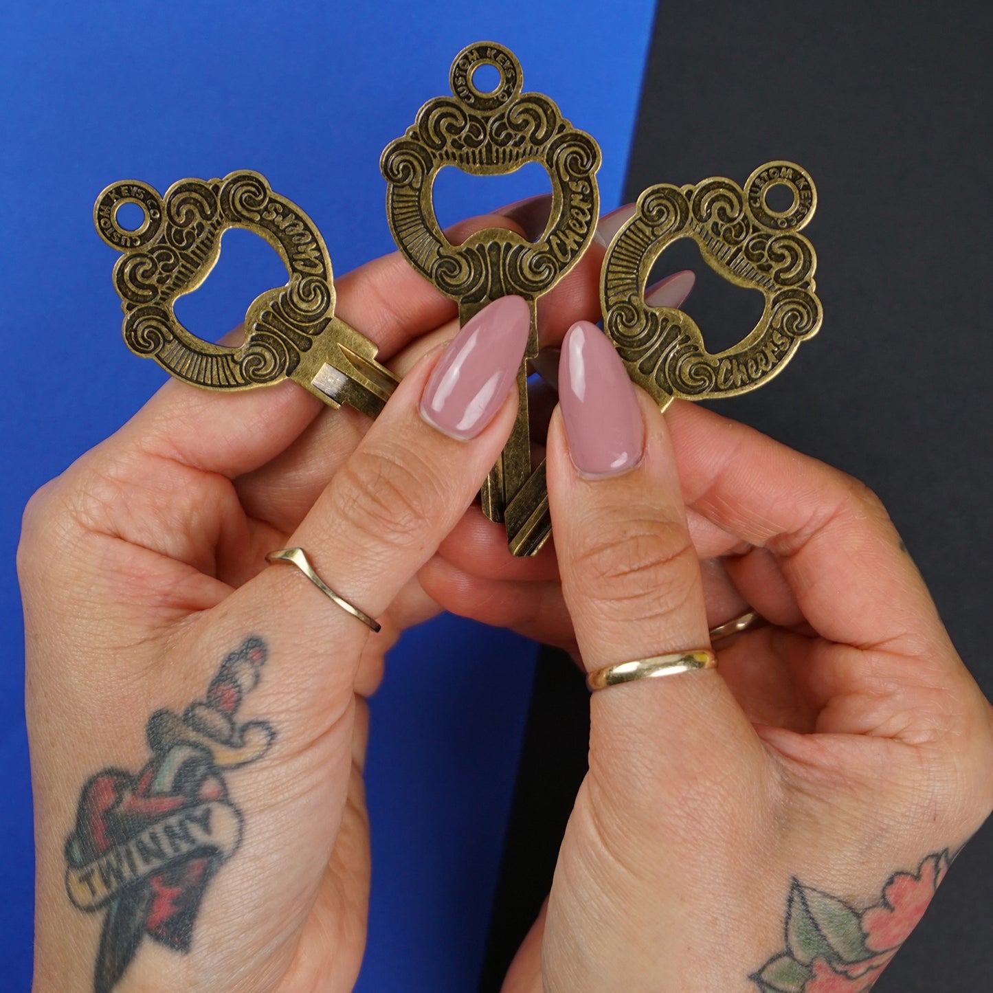 Cheers Bottle Opener House Key