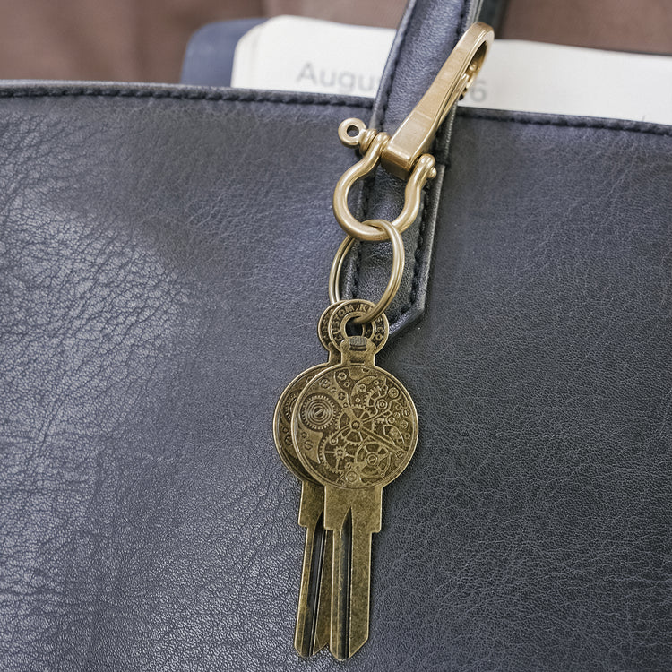 Clockwork Keys on Purse