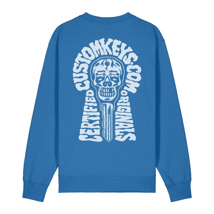Originals Blue Skull Crew Neck Sweatshirt