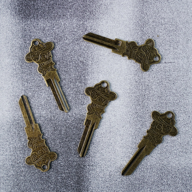 Cowboy Skull sc1 custom Key