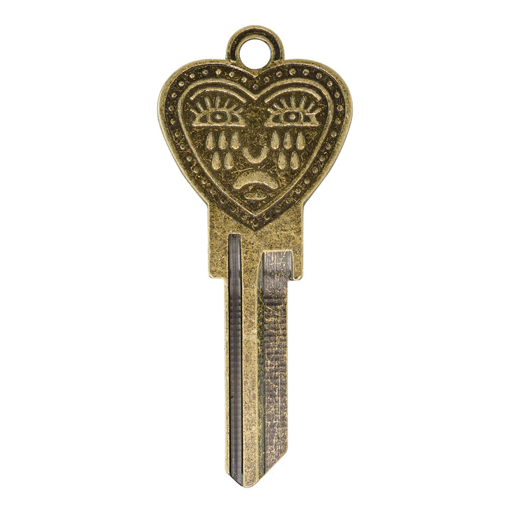 Gold Crybaby KW1 Key Blank