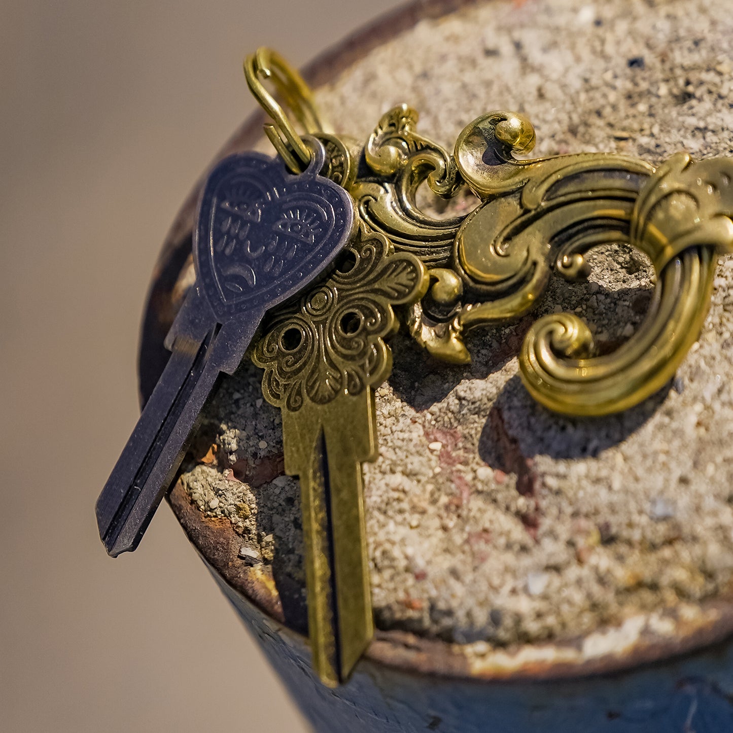 Cry Baby Blank Key - Silver