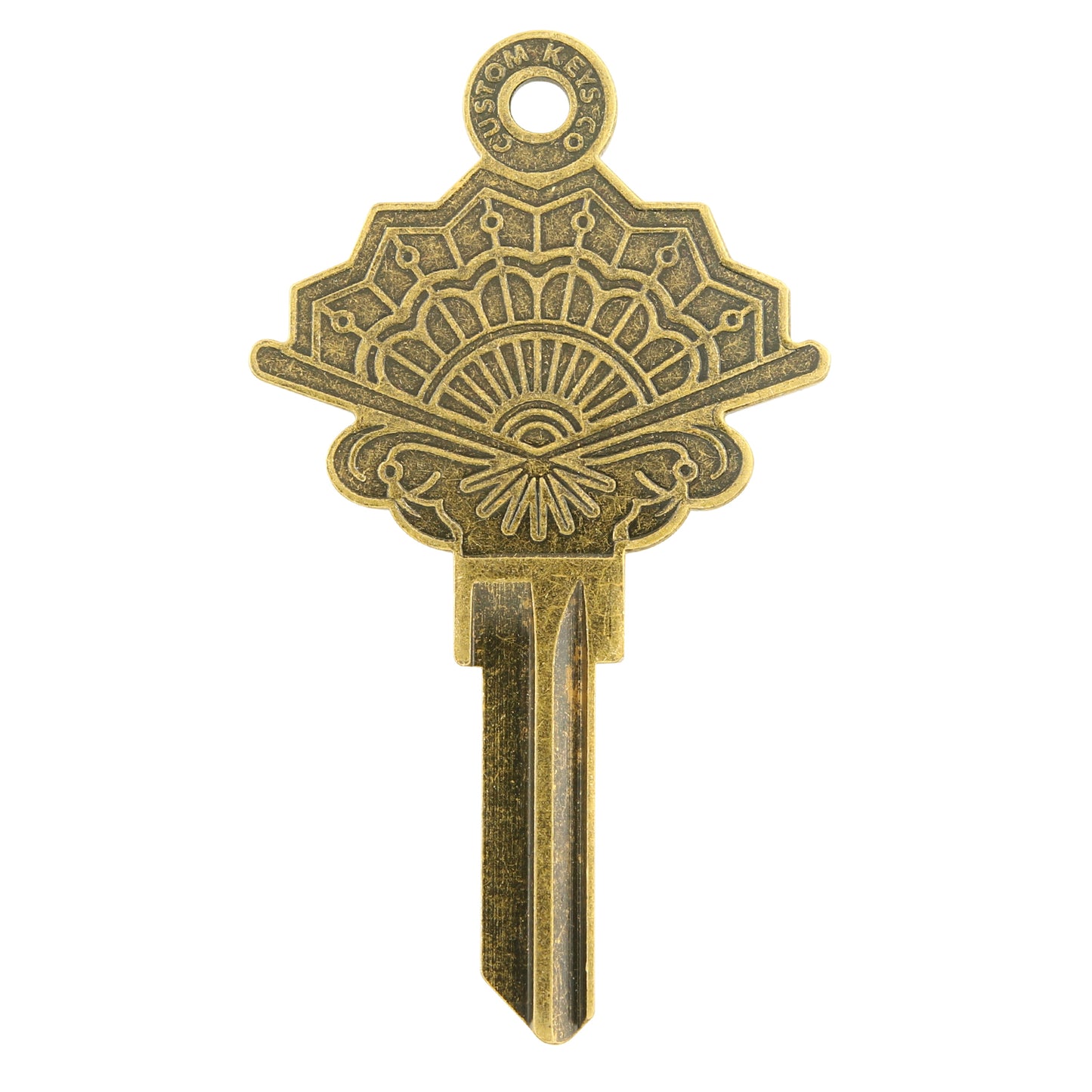 Japanese Sensu Fan Key Blank