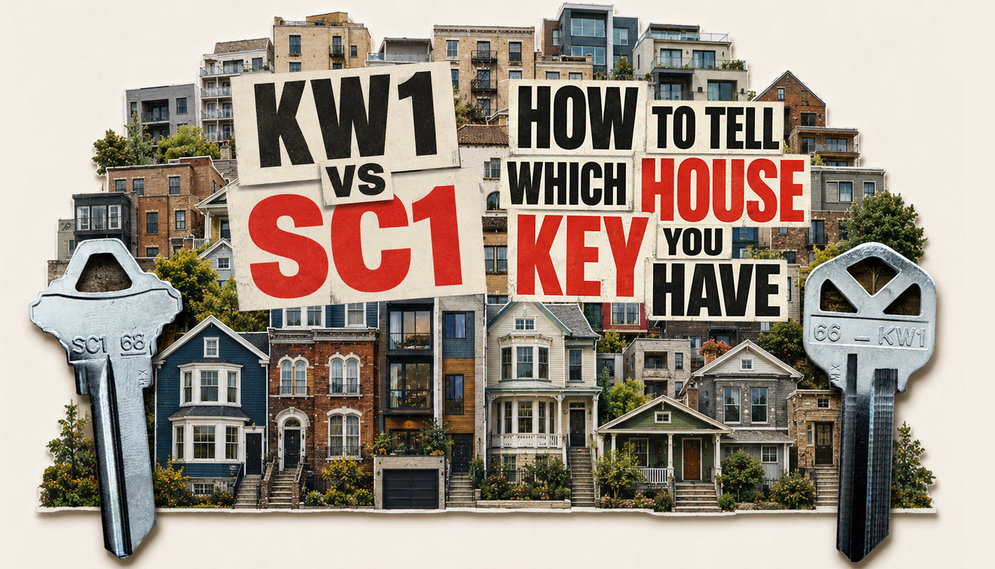 KW1 vs SC1: How To Tell Which House Key You Have