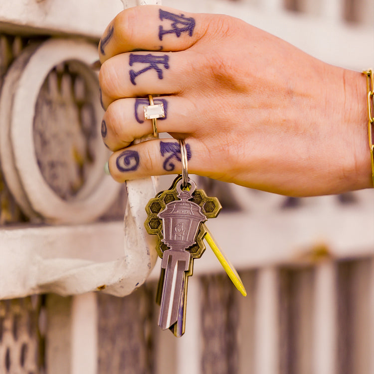 Holding Lantern Key