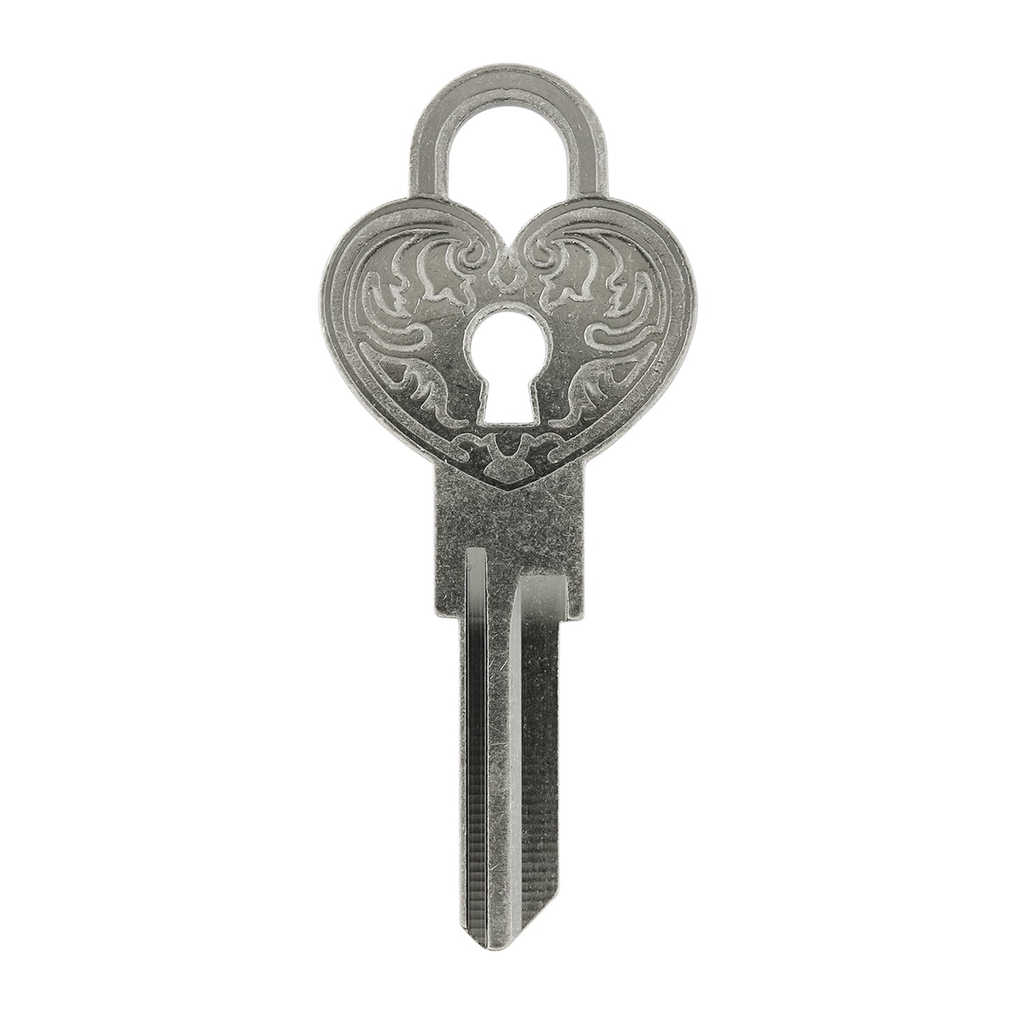 Lovers Lock Key - Silver