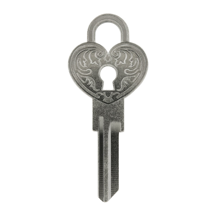 Lovers Lock Key - Silver