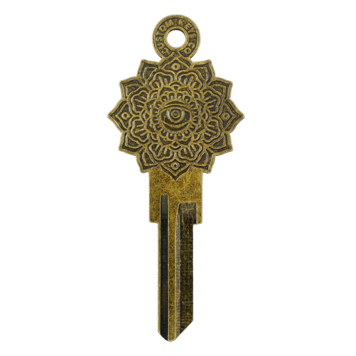 Mandala House Key - KW1 gold