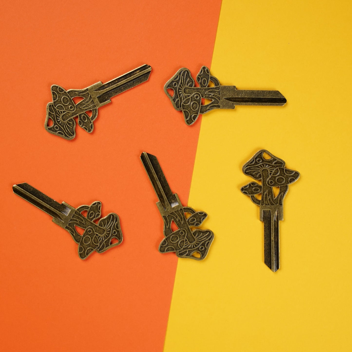 Mushroom Blank House Key
