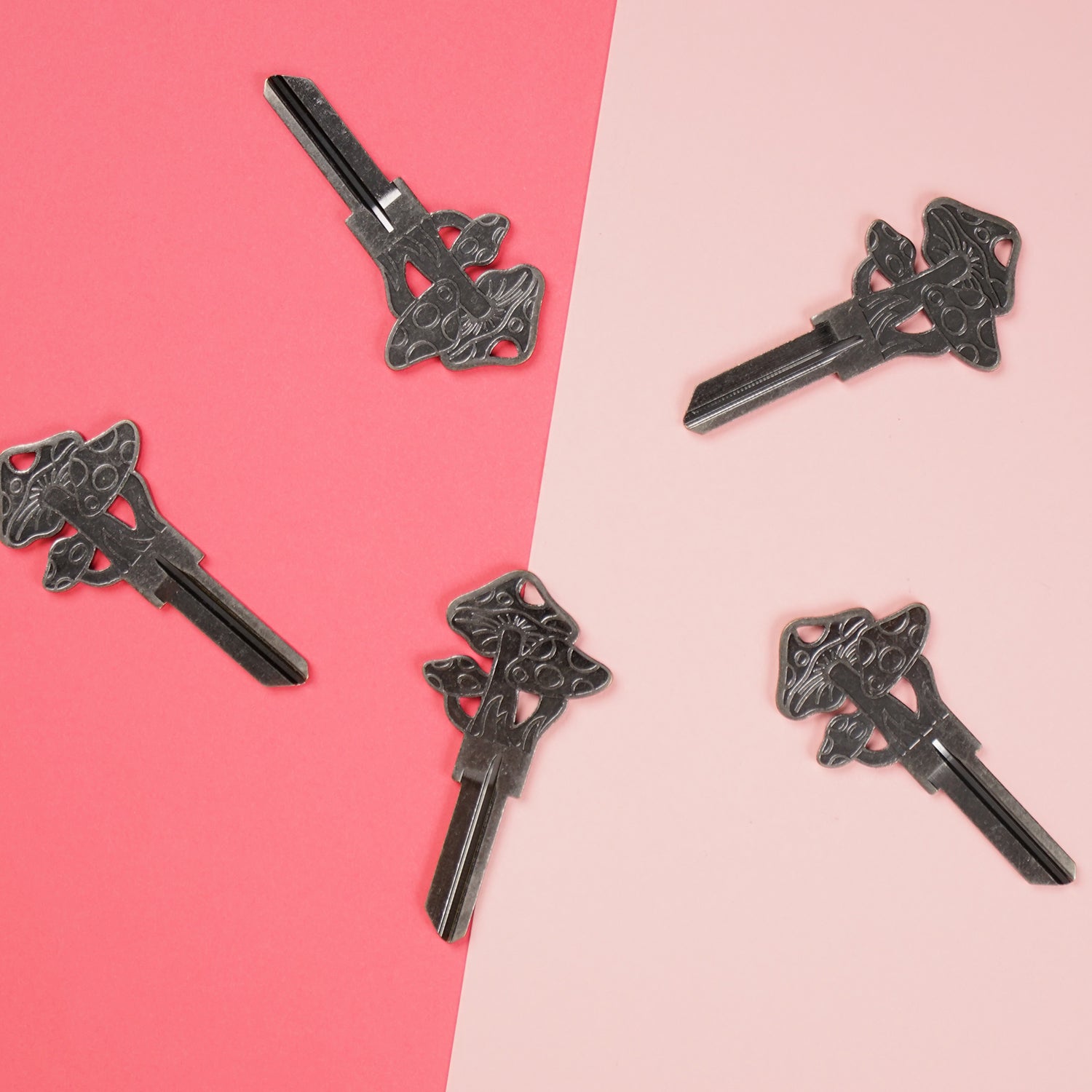 Shrooms Key Blanks - kw 1Silver