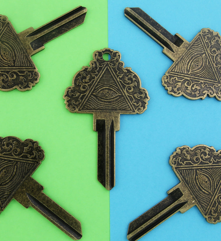 Ornate Illuminati Key