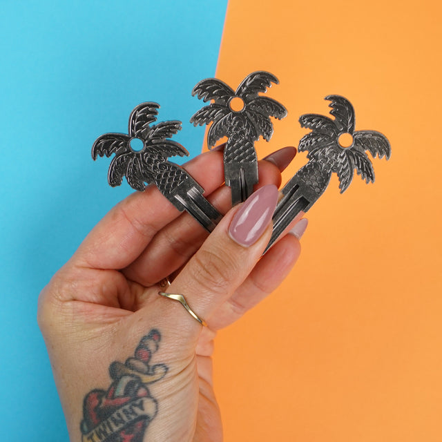 The Palms Blank House Key - Silver