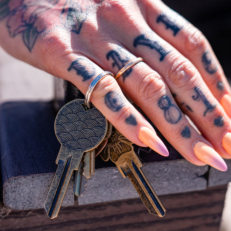 Seigaiha Key Blanks