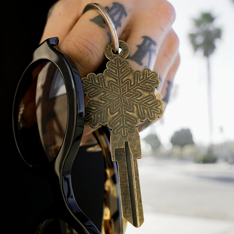 KW1 Snowflake House Key