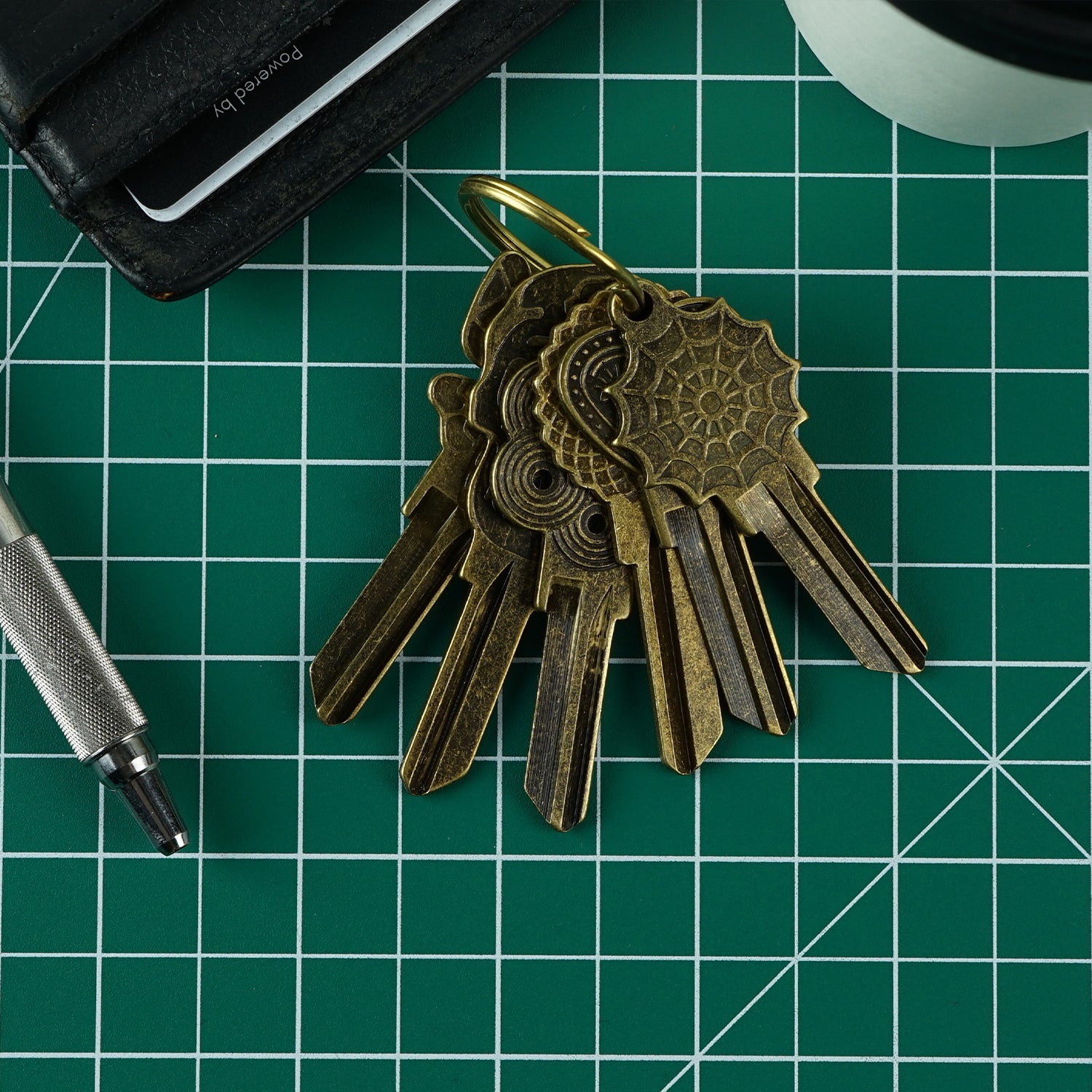 Spider Web Key Blank