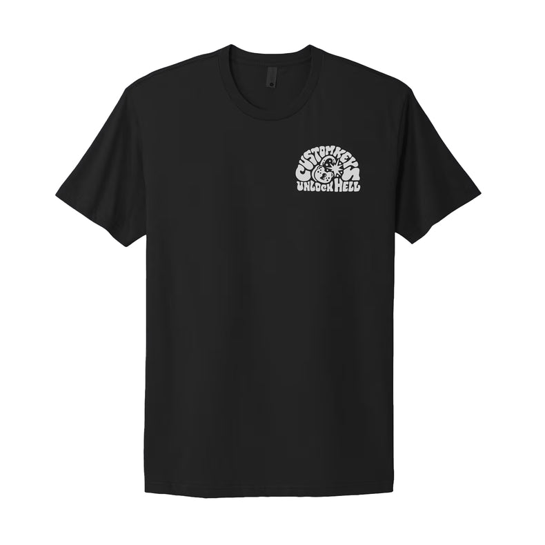 Unlock Hell CustomKeys.com T-Shirt - Black