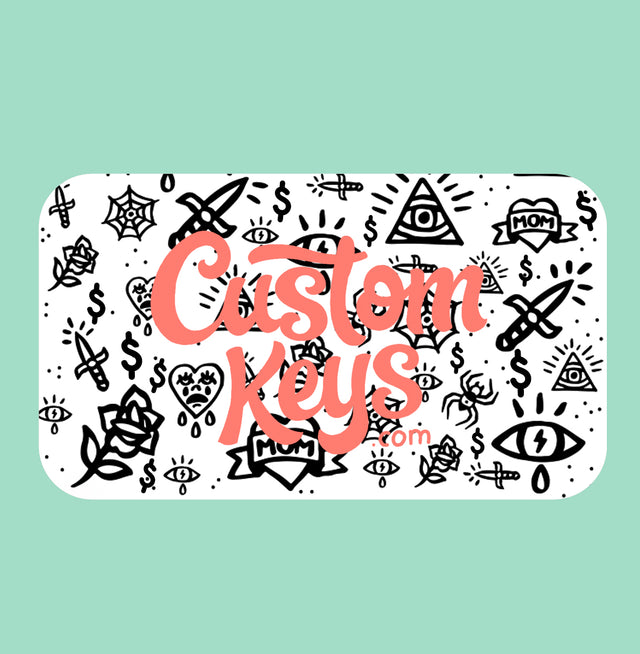 Custom Key Gift Card