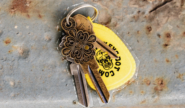 Gold Custom Key Blanks