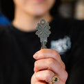 Clover kw1 Custom Key - Silver