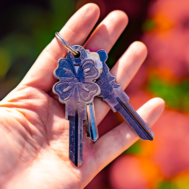 Clover kw1 Custom Key - Silver