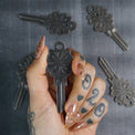 Clover kw1 Custom Key - Silver