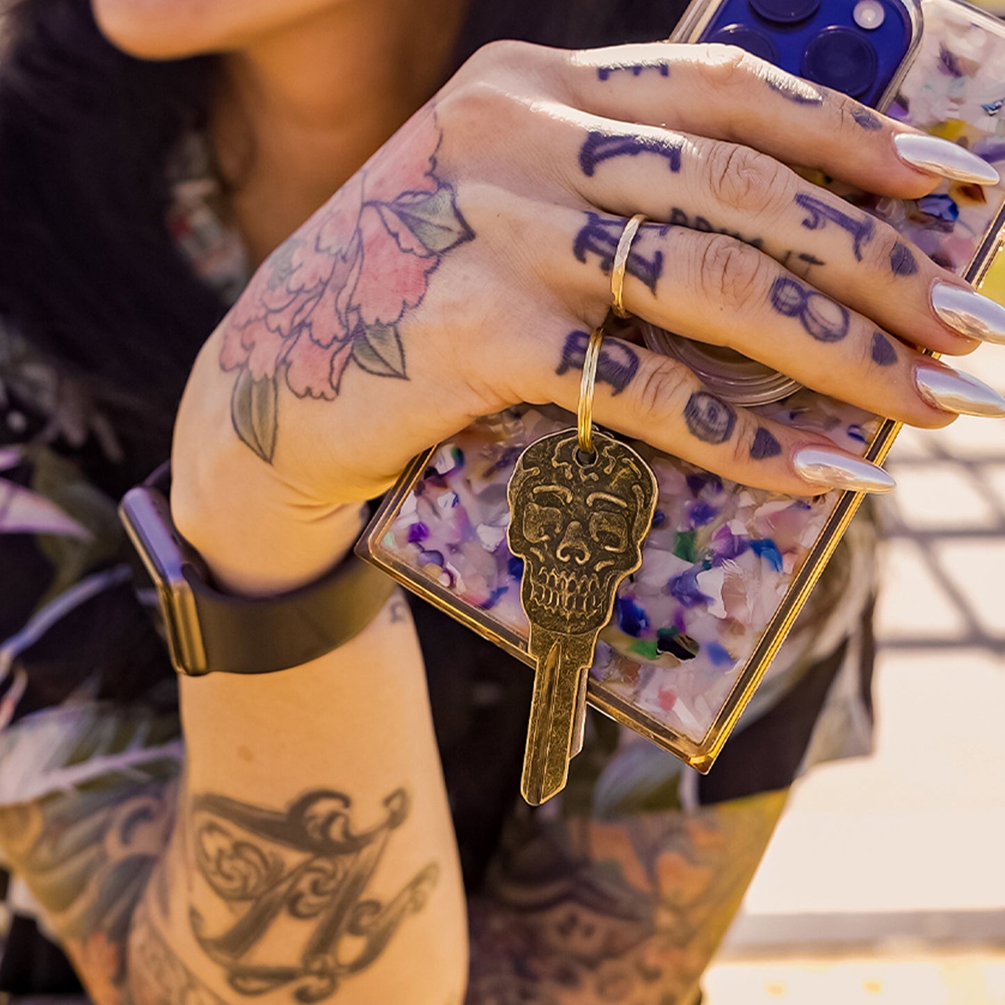 Holding The Skeleton Key