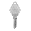 Asanoha KW1 Key - Silver