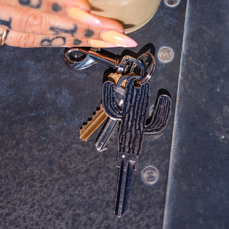 Cactus Whisper Key - Silver KW1