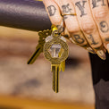 Chain Link Key in Hand