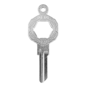 Chain Link kw1 Custom Key - Silver