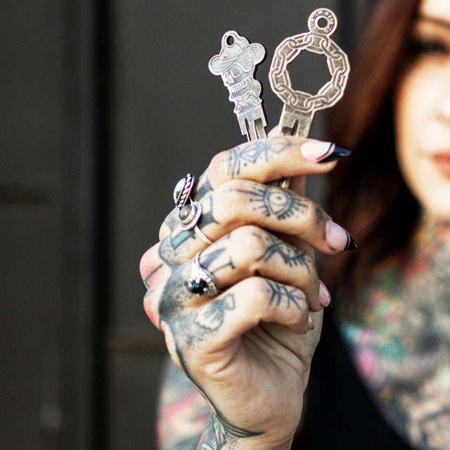Chain Link Key - Silver KW1