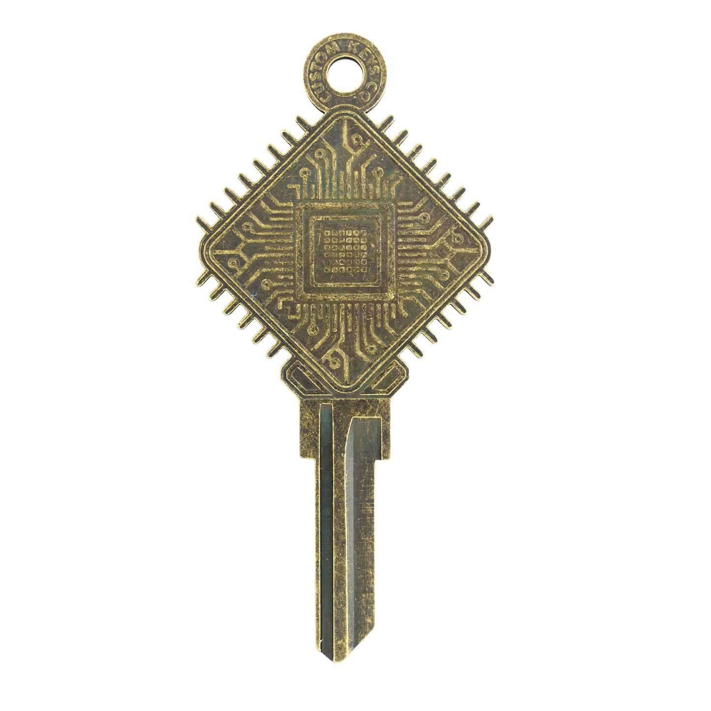 Circuit Board KW1 Custom House Key Blank