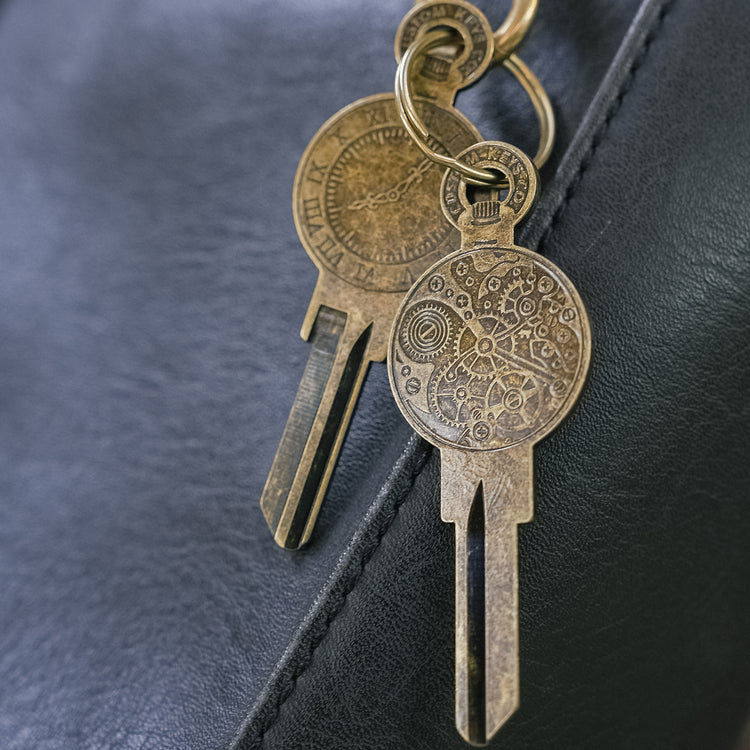 Clockwork Key Blanks on Purse