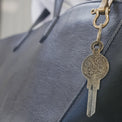 Close-up Clockwork Key Blank