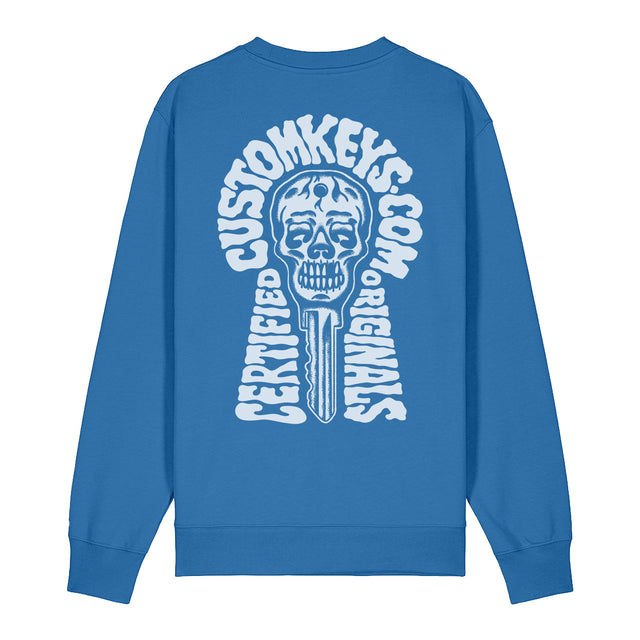 Originals Blue Skull Crew Neck Sweatshirt