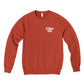 Cowboy Skull Crew Neck Sweatshirt - Brick