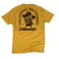 Cowboy Skull T-Shirt - Gold