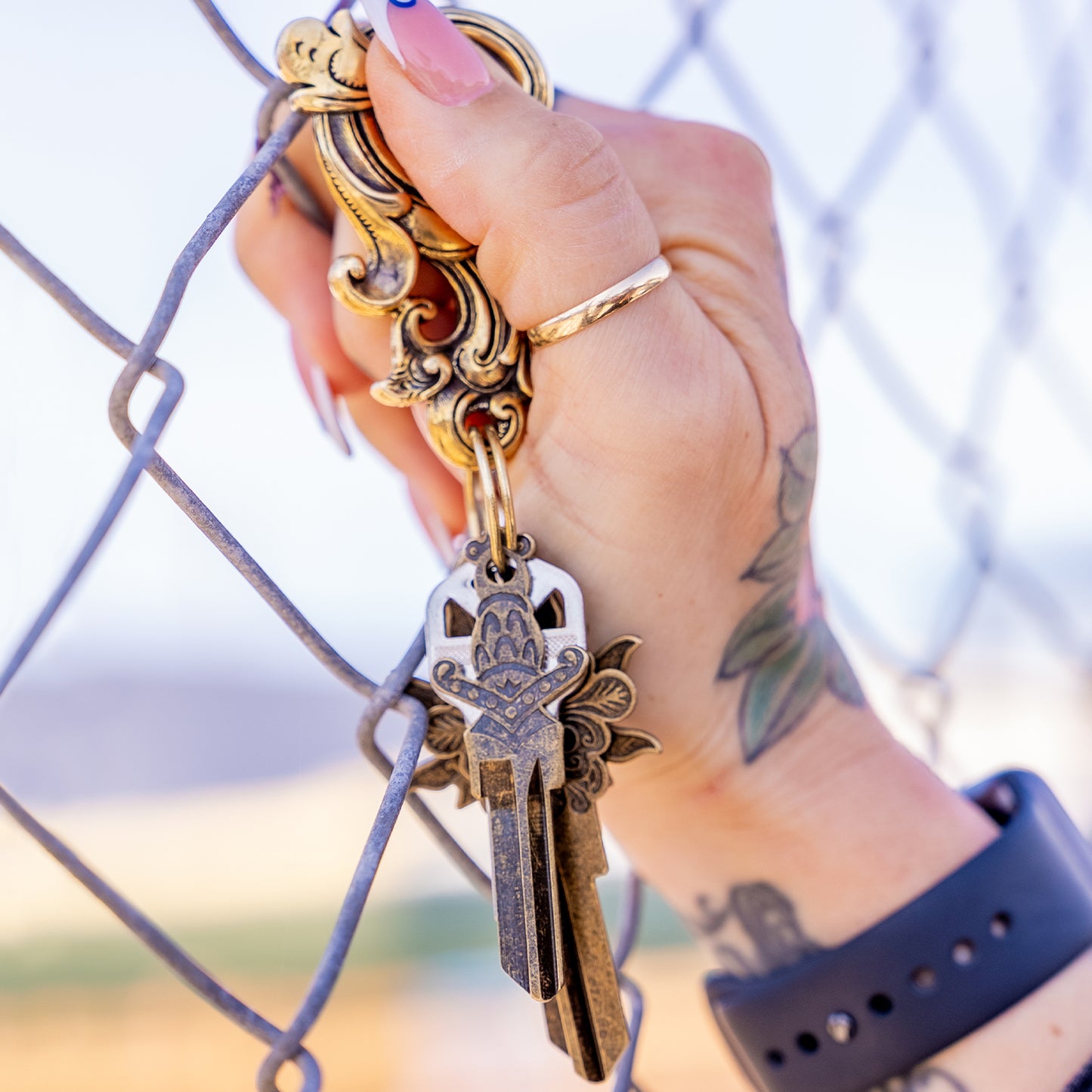 Dagger House Key Blank