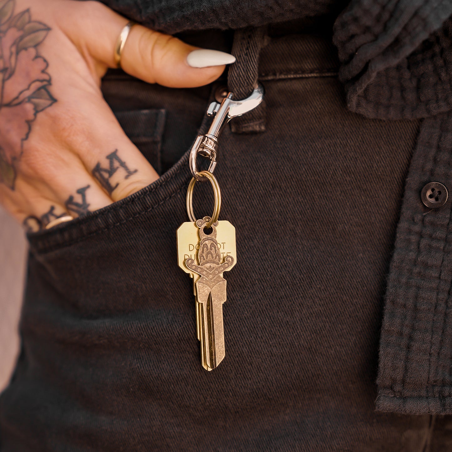 Dagger House Key Blank
