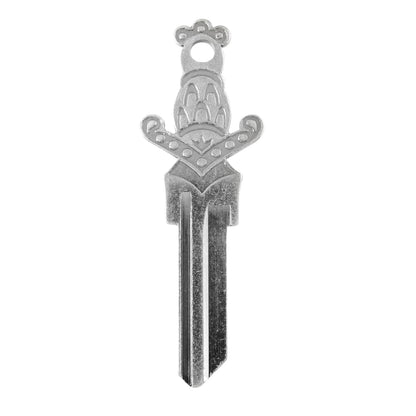 Dagger Key - KW1 Silver/Brass