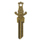 Dagger Key - KW1 Brass