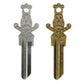 Dagger Key - KW1 Silver/Brass