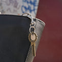 Dahlia Key on Purse