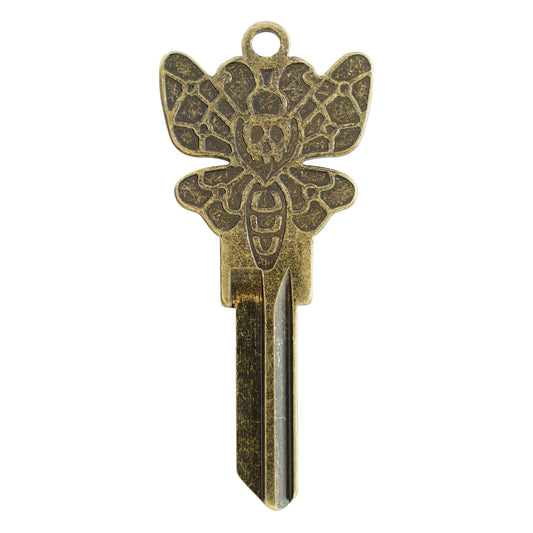 Death Moth House Key Blank