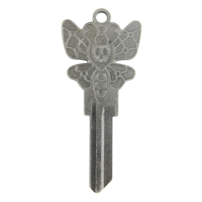 Death Moth Key - Silver