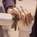 Divine Cross Blank House Key