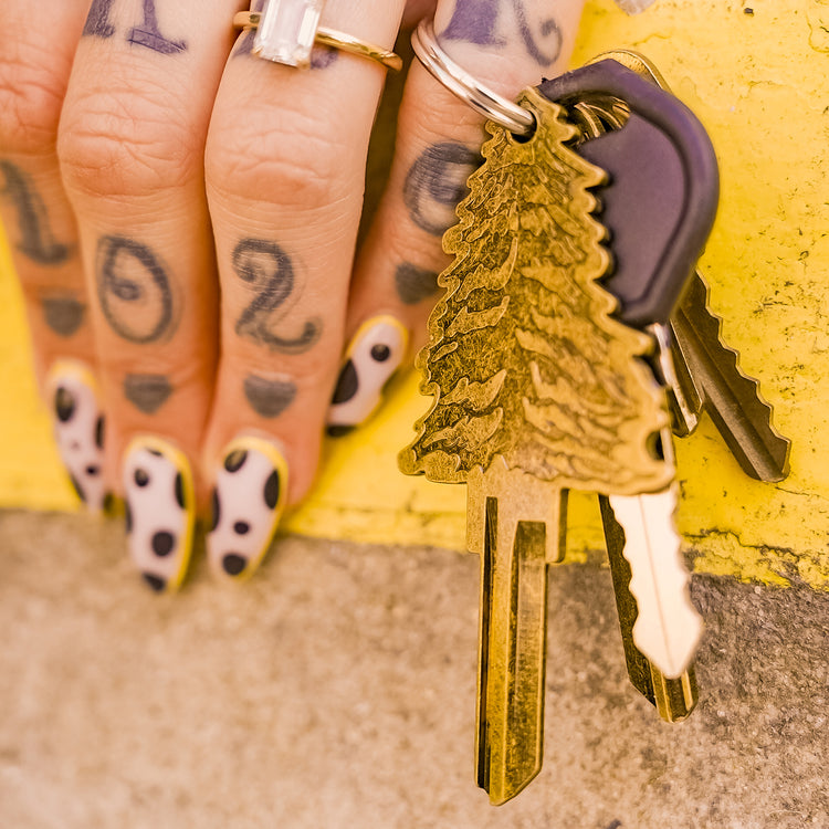 Evergreen KW1 Blank House Key