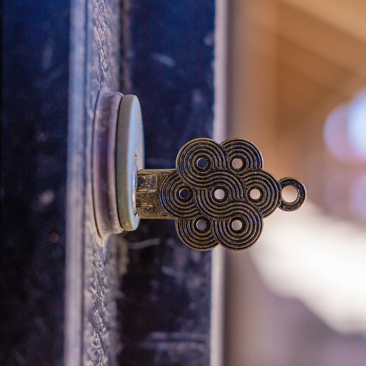 Full Circle Key in Door