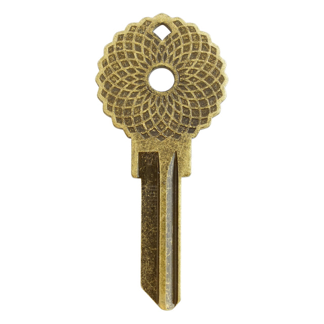 Geometric House Key Blank