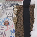 Gridlock Keys on Keychain on Purse